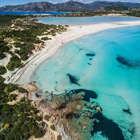 Scenic Retreat, Panoramic Near Pula Chia Is Molas